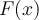 F(x)